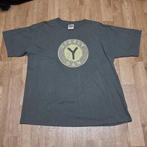 Vintage 2000 Steely Dan Y2K Rock Band Tour T Shirt Mens 2XL Concert Merch